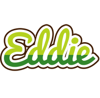 Eddie golfing logo