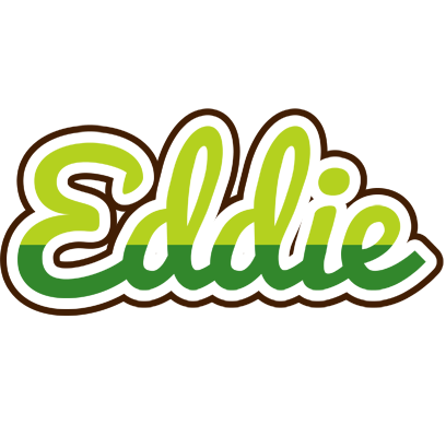 Eddie golfing logo