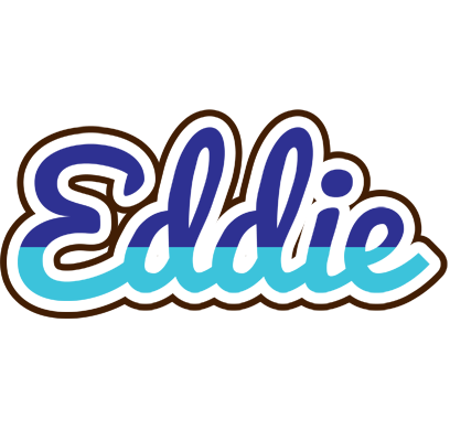 Eddie raining logo