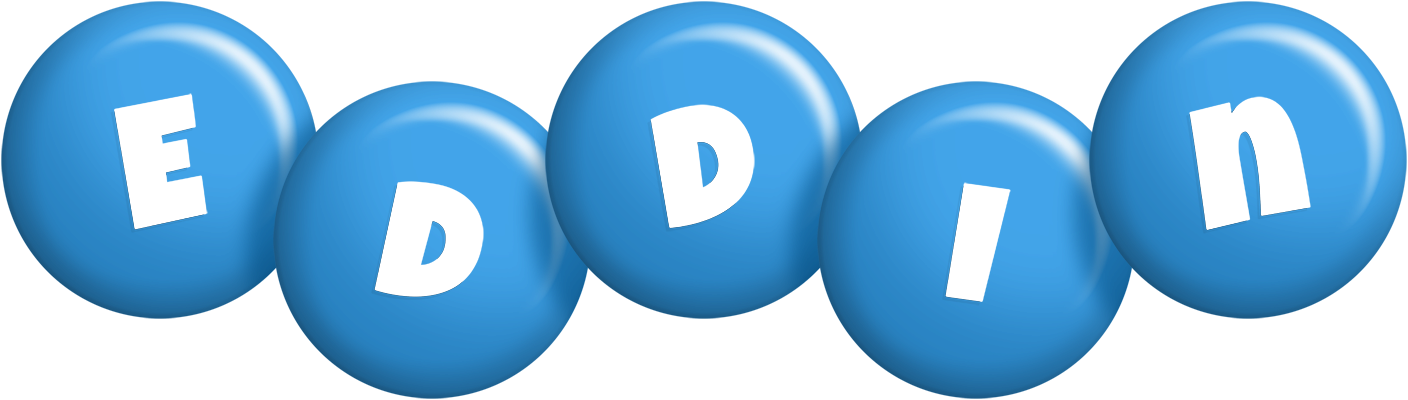 Eddin candy-blue logo