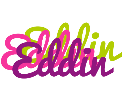 Eddin flowers logo