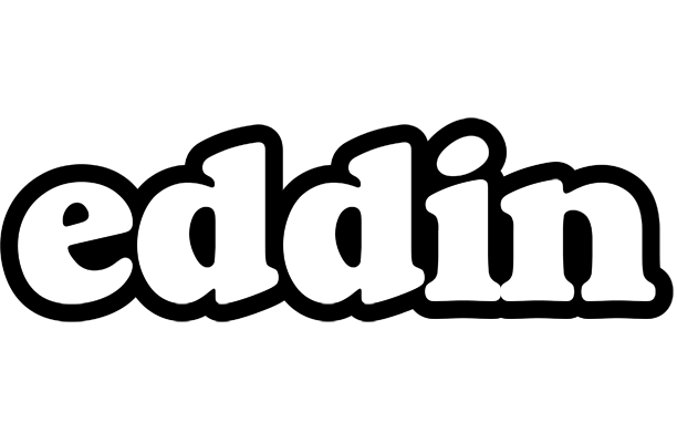 Eddin panda logo