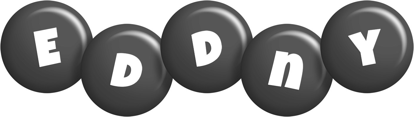 Eddny candy-black logo