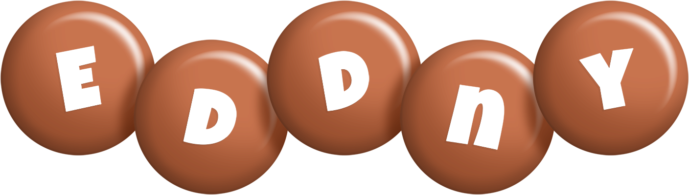 Eddny candy-brown logo
