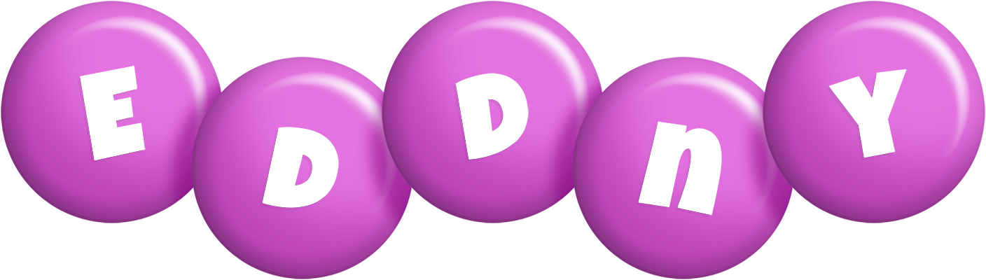 Eddny candy-purple logo