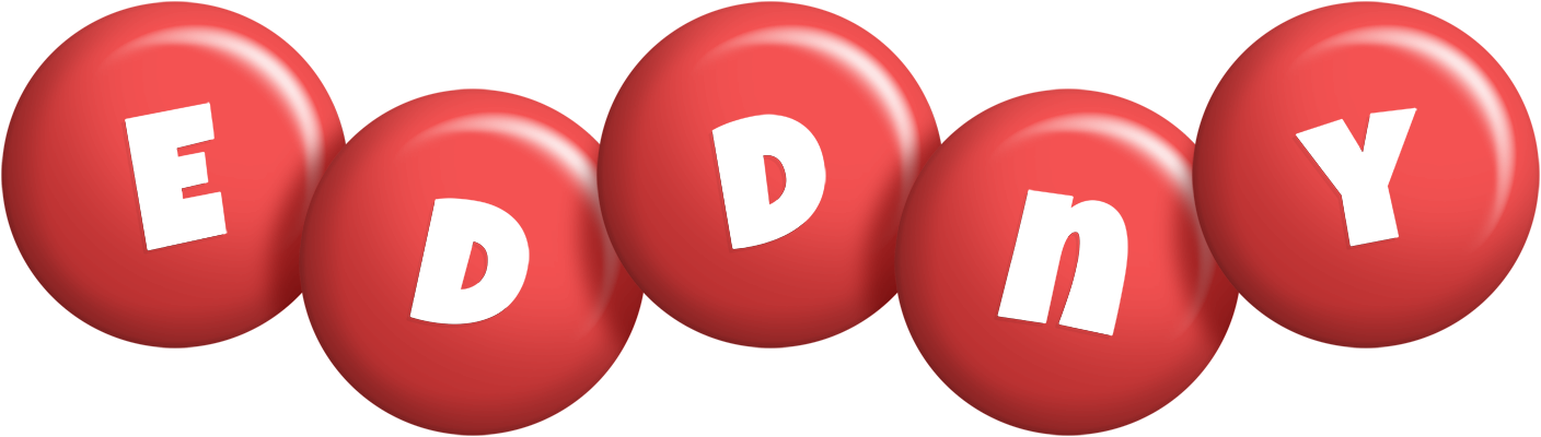 Eddny candy-red logo