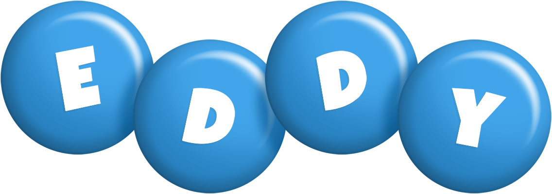 Eddy candy-blue logo