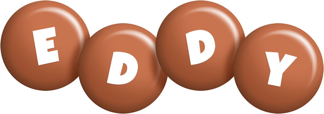 Eddy candy-brown logo
