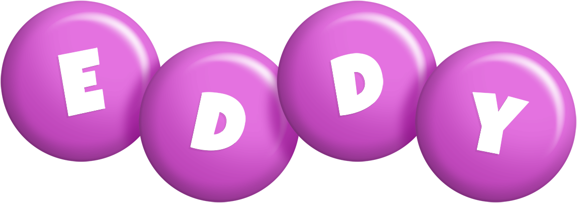 Eddy candy-purple logo