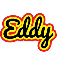 Eddy flaming logo