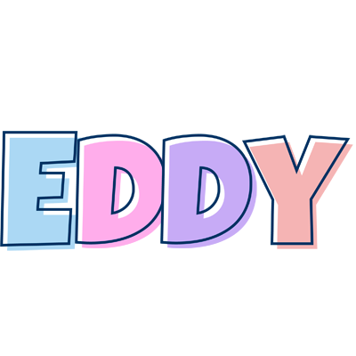 Eddy pastel logo