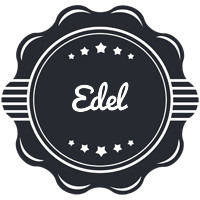 Edel badge logo