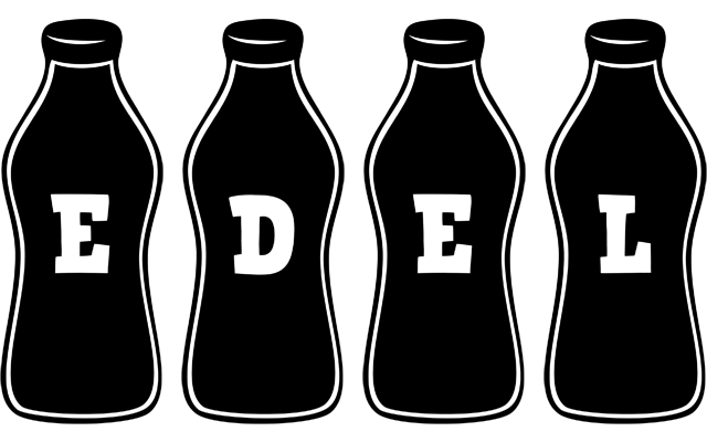 Edel bottle logo