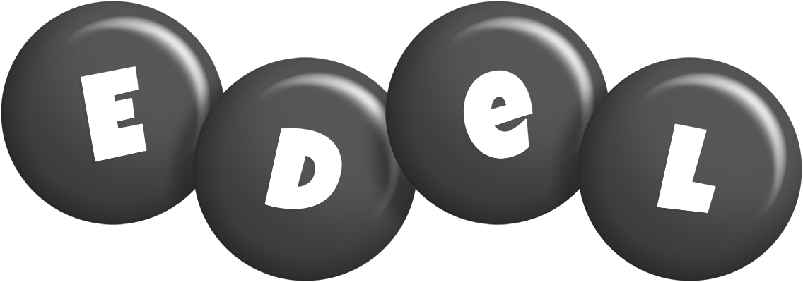 Edel candy-black logo