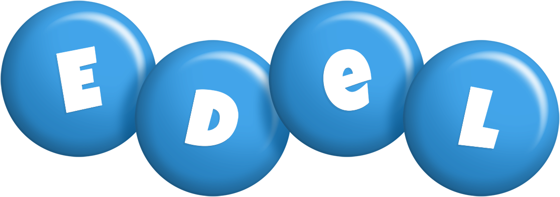 Edel candy-blue logo