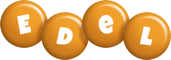 Edel candy-orange logo