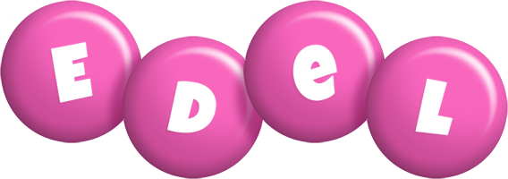 Edel candy-pink logo