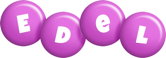 Edel candy-purple logo