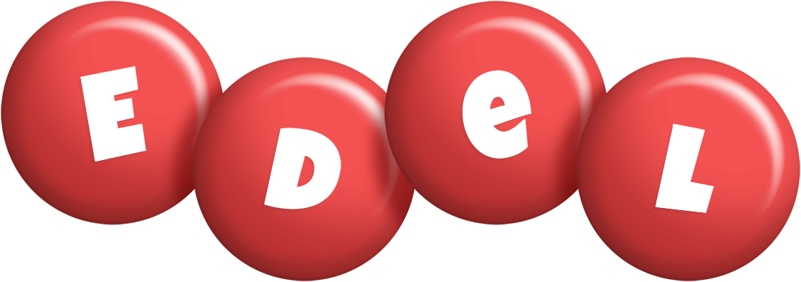 Edel candy-red logo