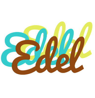 Edel cupcake logo