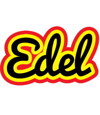 Edel flaming logo