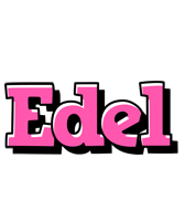 Edel girlish logo