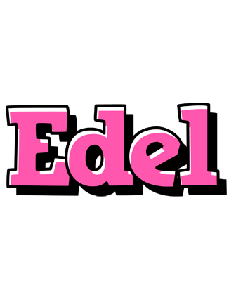 Edel girlish logo