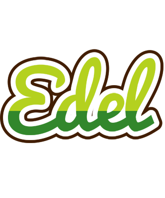 Edel golfing logo