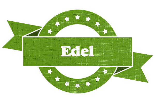 Edel natural logo