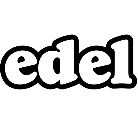 Edel panda logo