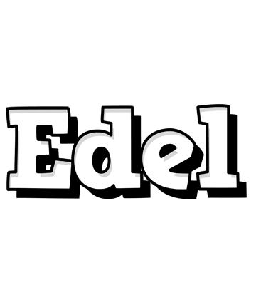 Edel snowing logo