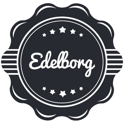 Edelborg badge logo