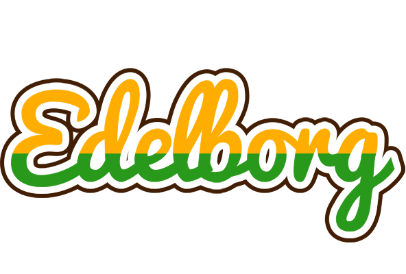 Edelborg banana logo
