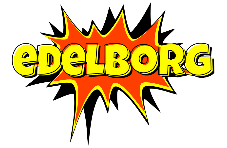 Edelborg bazinga logo