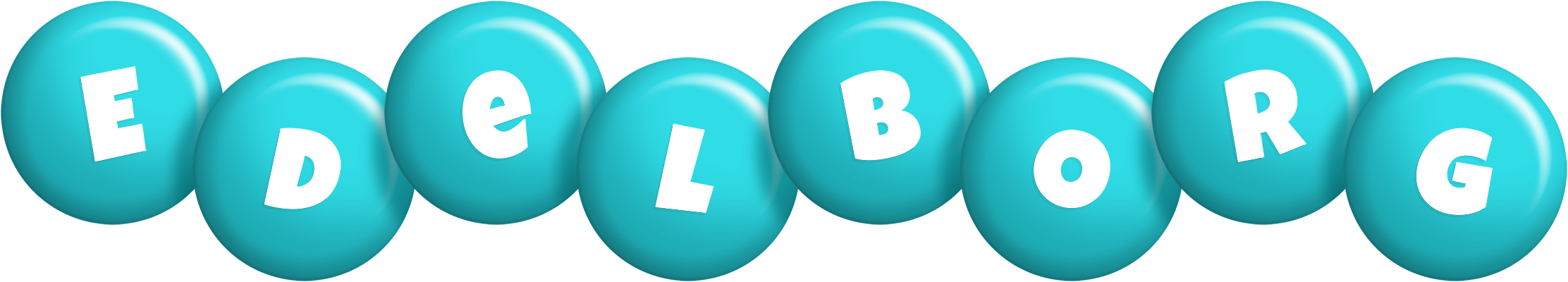 Edelborg candy-azur logo