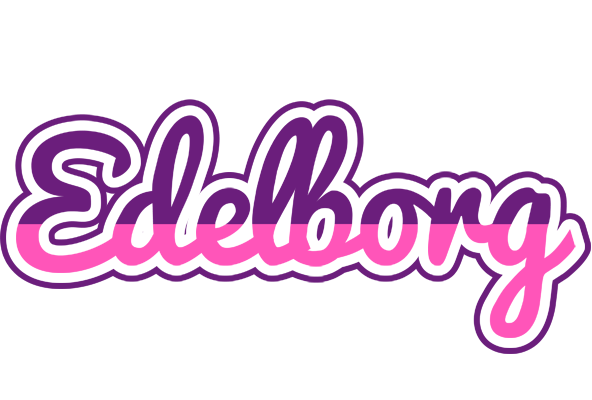 Edelborg cheerful logo