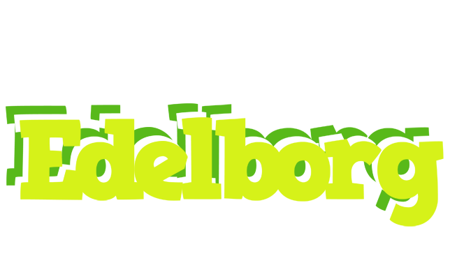 Edelborg citrus logo