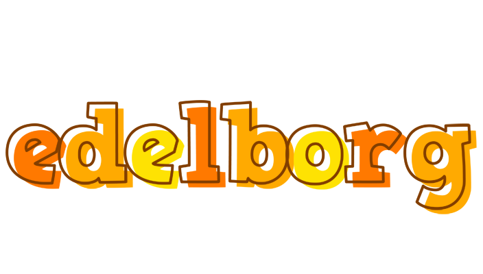 Edelborg desert logo