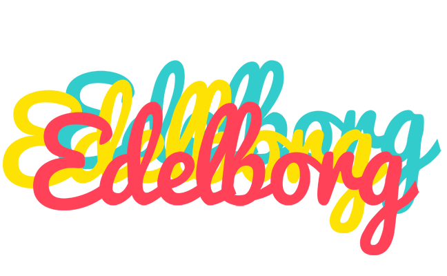 Edelborg disco logo