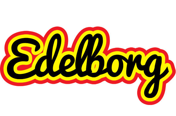 Edelborg flaming logo