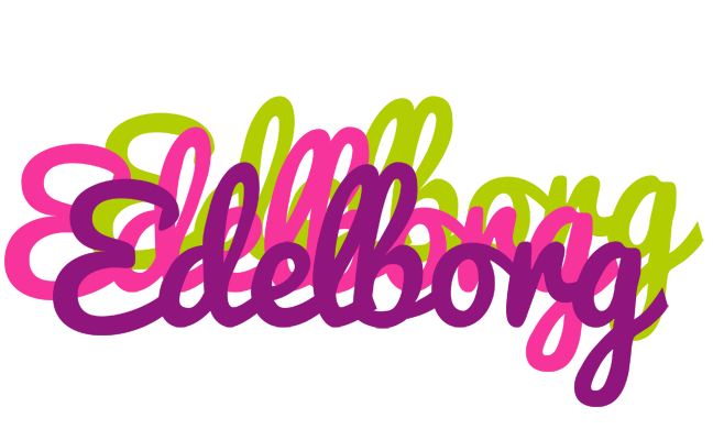 Edelborg flowers logo