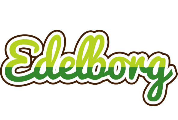 Edelborg golfing logo