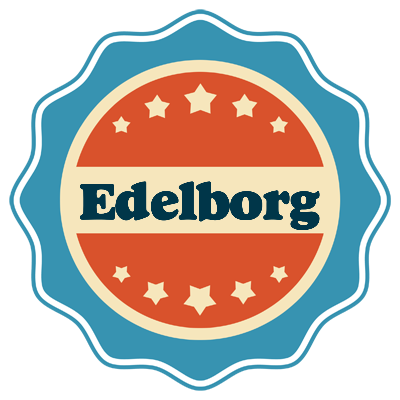 Edelborg labels logo