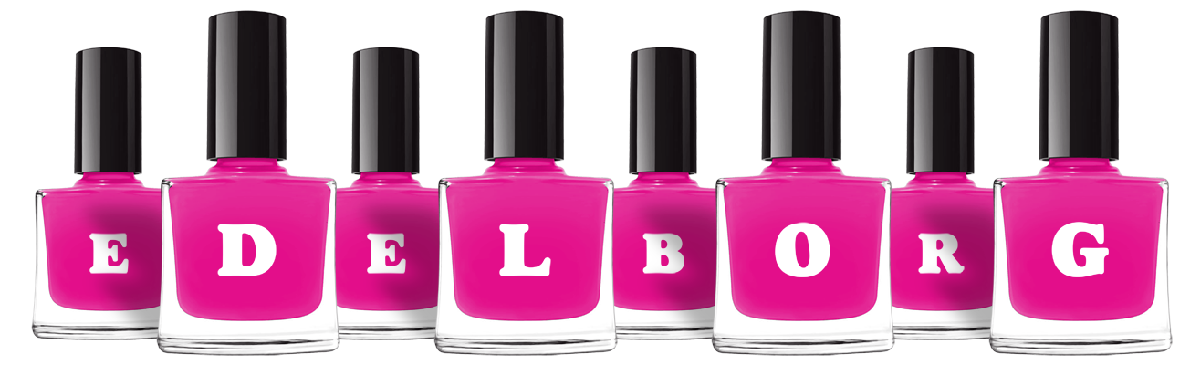 Edelborg nails logo