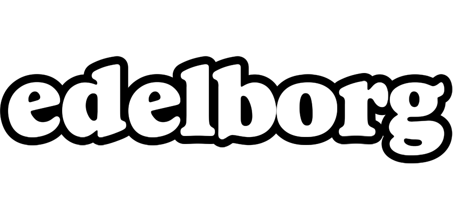 Edelborg panda logo