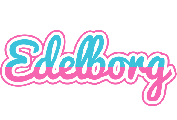 Edelborg woman logo