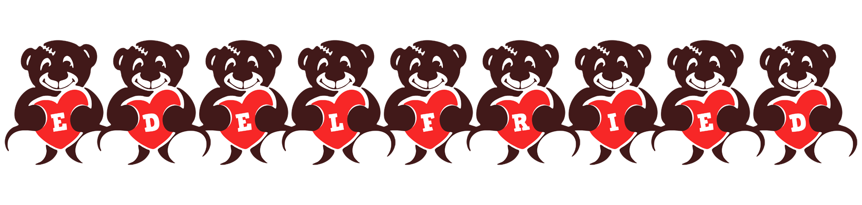 Edelfried bear logo