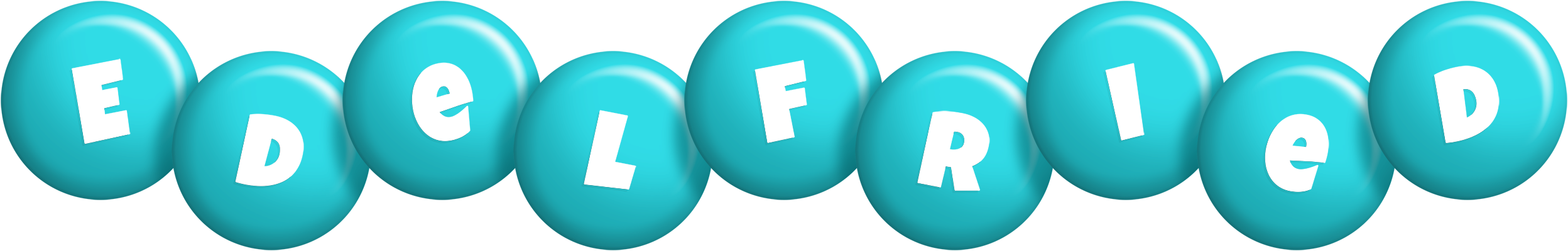 Edelfried candy-azur logo