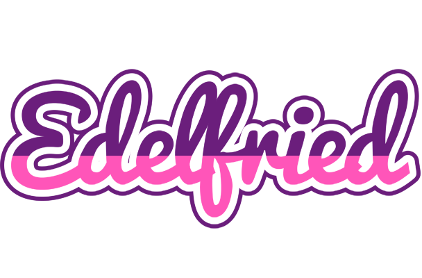 Edelfried cheerful logo