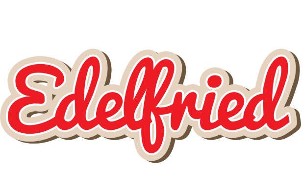 Edelfried chocolate logo